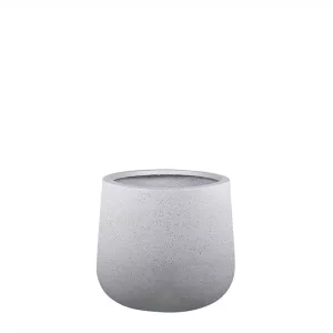 ΚΑΣΠΩ FIBERCLAY SMALL ΛΕΥΚΟ ΓΡΑΝΙΤΗ ΣΤΡΟΓΓΥΛΟ - Φ25x22cmΚΑΣΠΩ FIBERCLAY SMALL ΛΕΥΚΟ ΓΡΑΝΙΤΗ ΣΤΡΟΓΓΥΛΟ - Φ25x22cm