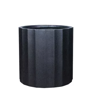 ΚΑΣΠΩ FIBERCLAY LARGE ΜΑΥΡΟ KYΛΙΝΔΡΟΣ ΚΙOΝΑΣ - Φ55x55cmΚΑΣΠΩ FIBERCLAY LARGE ΜΑΥΡΟ KYΛΙΝΔΡΟΣ ΚΙOΝΑΣ - Φ55x55cm