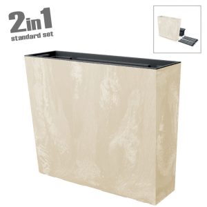 ΖΑΡΝΤΙΝΙΕΡΑ (2 ΣΕ 1) ΕΚΡΟΥ BETON EFFECT URBI CASE - 77x23.5x68.6cm 2/20KIBΖΑΡΝΤΙΝΙΕΡΑ (2 ΣΕ 1) ΕΚΡΟΥ BETON EFFECT URBI CASE - 77x23.5x68.6cm 2/20KIB