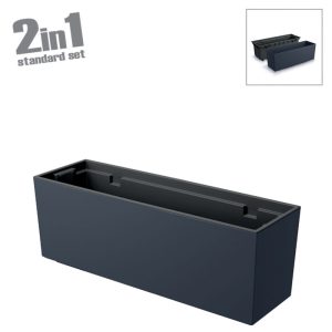 ΖΑΡΝΤΙΝΙΕΡΑ (2 ΣΕ 1) ΑΝΘΡΑΚΙ URBI CASE 58x18x19.5cm 5/10ΚΙΒΖΑΡΝΤΙΝΙΕΡΑ (2 ΣΕ 1) ΑΝΘΡΑΚΙ URBI CASE 58x18x19.5cm 5/10ΚΙΒ