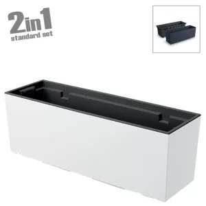 ΖΑΡΝΤΙΝΙΕΡΑ (2 ΣΕ 1) ΠΛΑΣΤΙΚΗ ΛΕΥΚΟ URBI CASE - 77x23.5x24.6cm 3/51KIBΖΑΡΝΤΙΝΙΕΡΑ (2 ΣΕ 1) ΠΛΑΣΤΙΚΗ ΛΕΥΚΟ URBI CASE - 77x23.5x24.6cm 3/51KIB